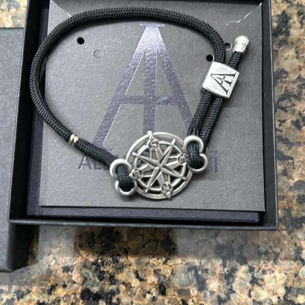 Alex and Ani Men’s Compass Rope Bracelet